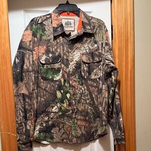 Tallwoods Lobg Sleeve Camo Shirt - L